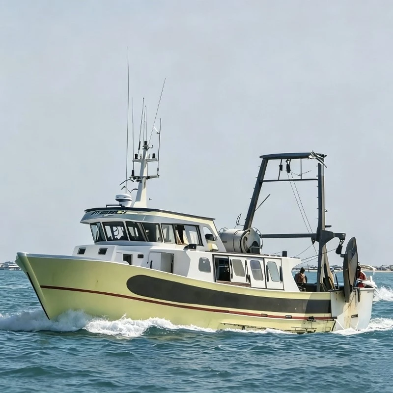 Aluminum bottom trawler Aluminum bottom trawler